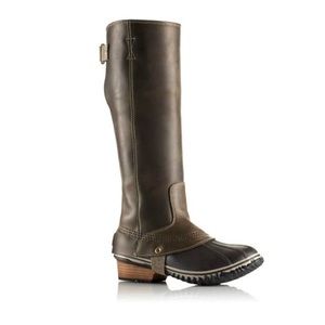 Sorel slimpack riding boot, color nutmeg- size 9